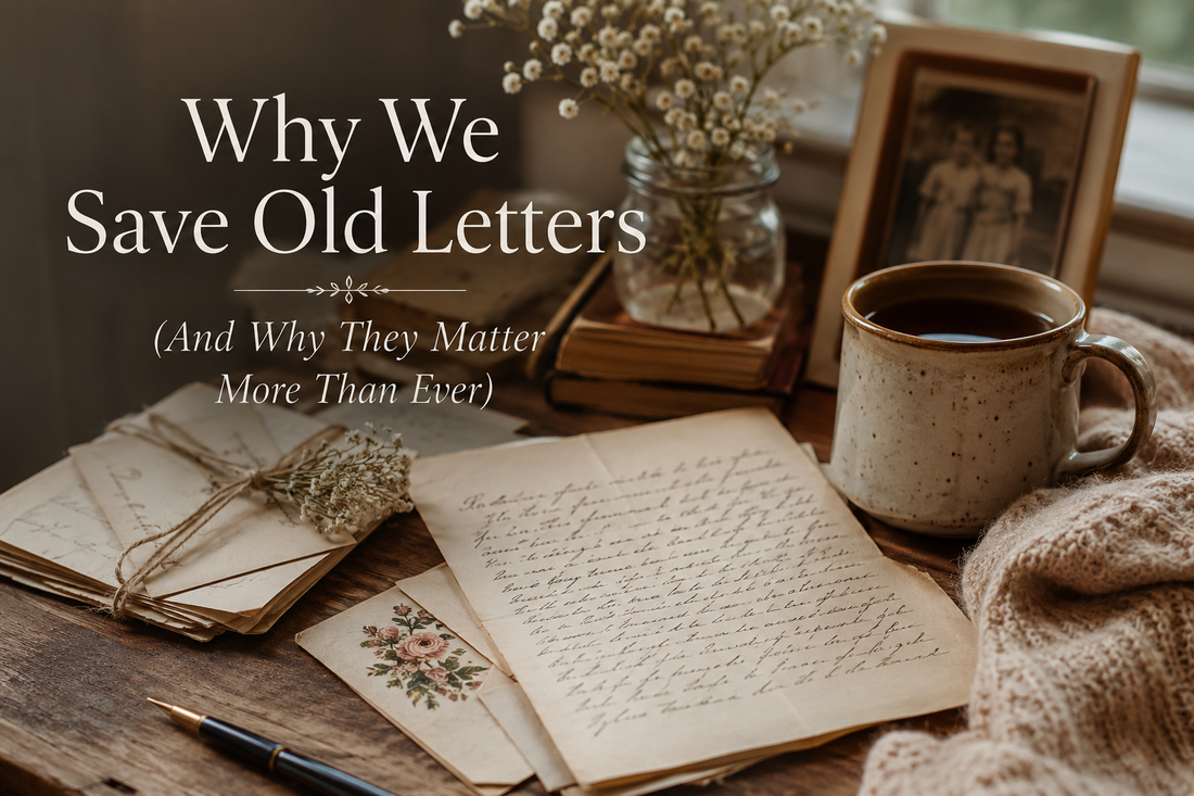 Why We Save Old Letters (And Why They Matter More Than Ever)